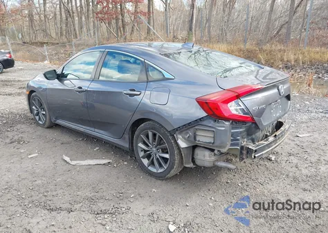 2020 Honda Civic Ex из США, поврежденный, VIN 2HGFC1F31LH680730